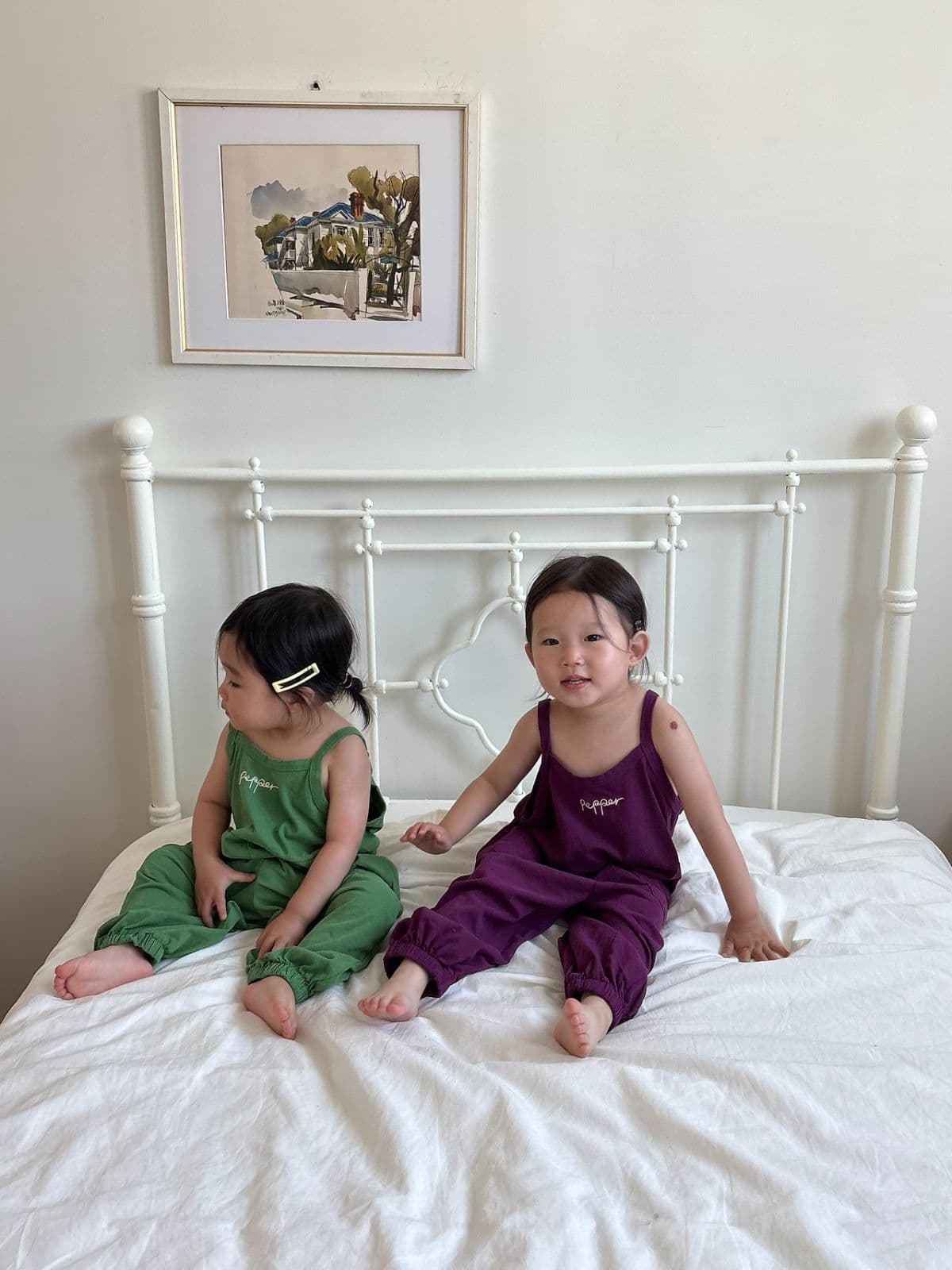 26 Summer) Pepper Purple Overalls - 이미지 6