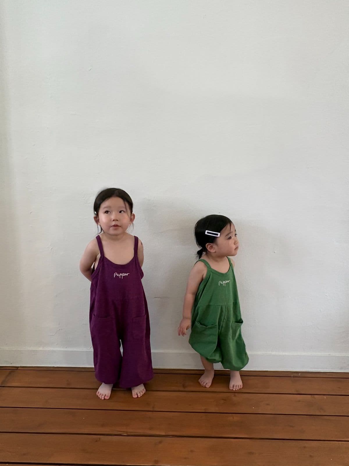 26 Summer) Pepper Purple Overalls - 이미지 5