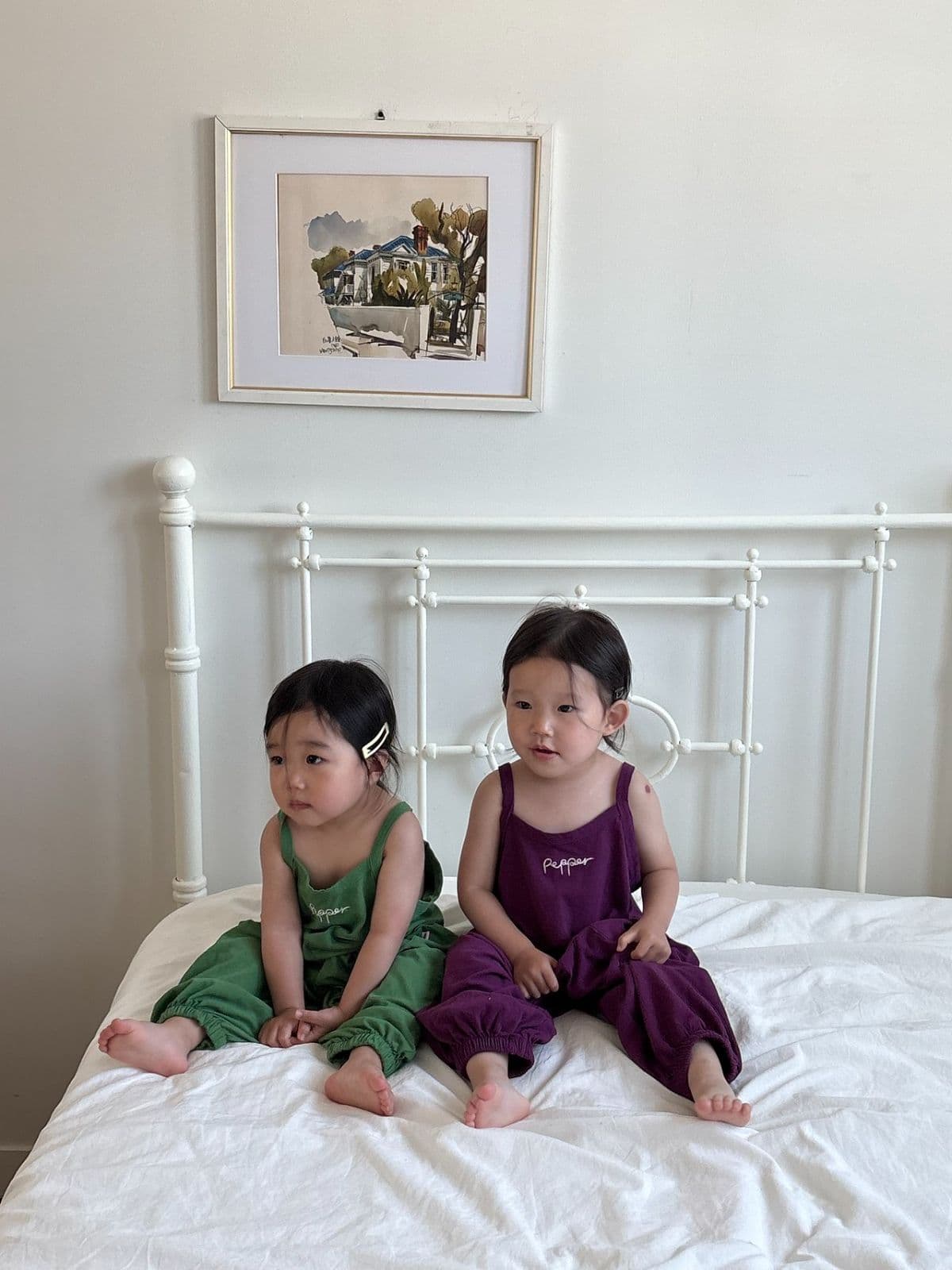 26 Summer) Pepper Purple Overalls - 이미지 13