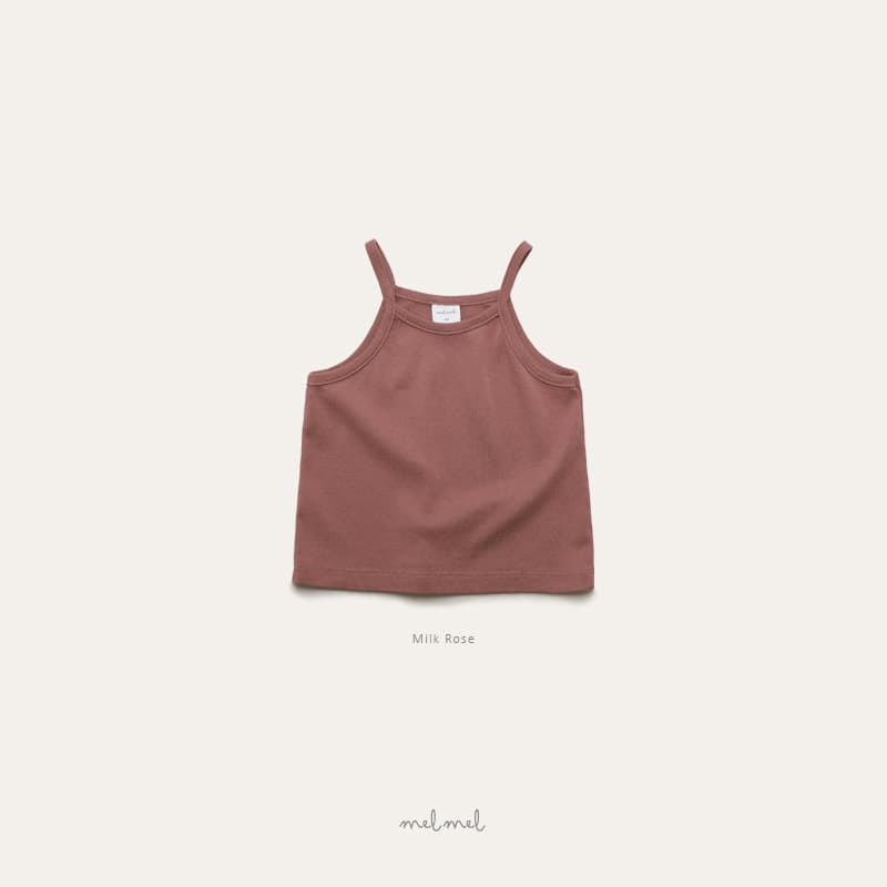 Summer 26) Melmel Rib Tank - 이미지 7