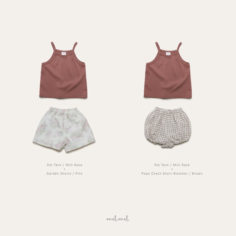 Summer 26) Melmel Rib Tank - 이미지 2