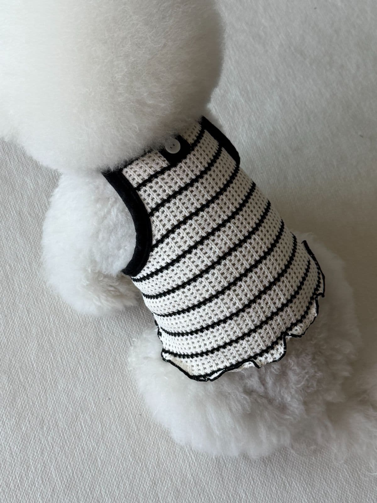 Jubico dog clothes Lowell knit mesh clothes - 이미지 1
