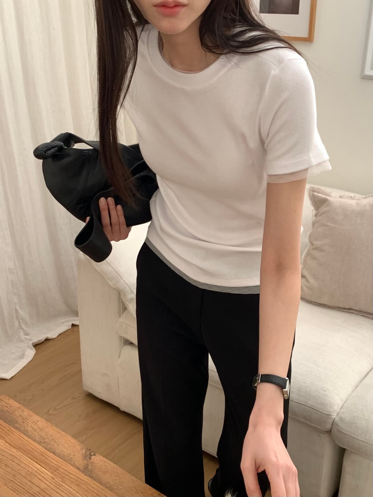 Sha Mei short-sleeve T-shirt - 이미지 4