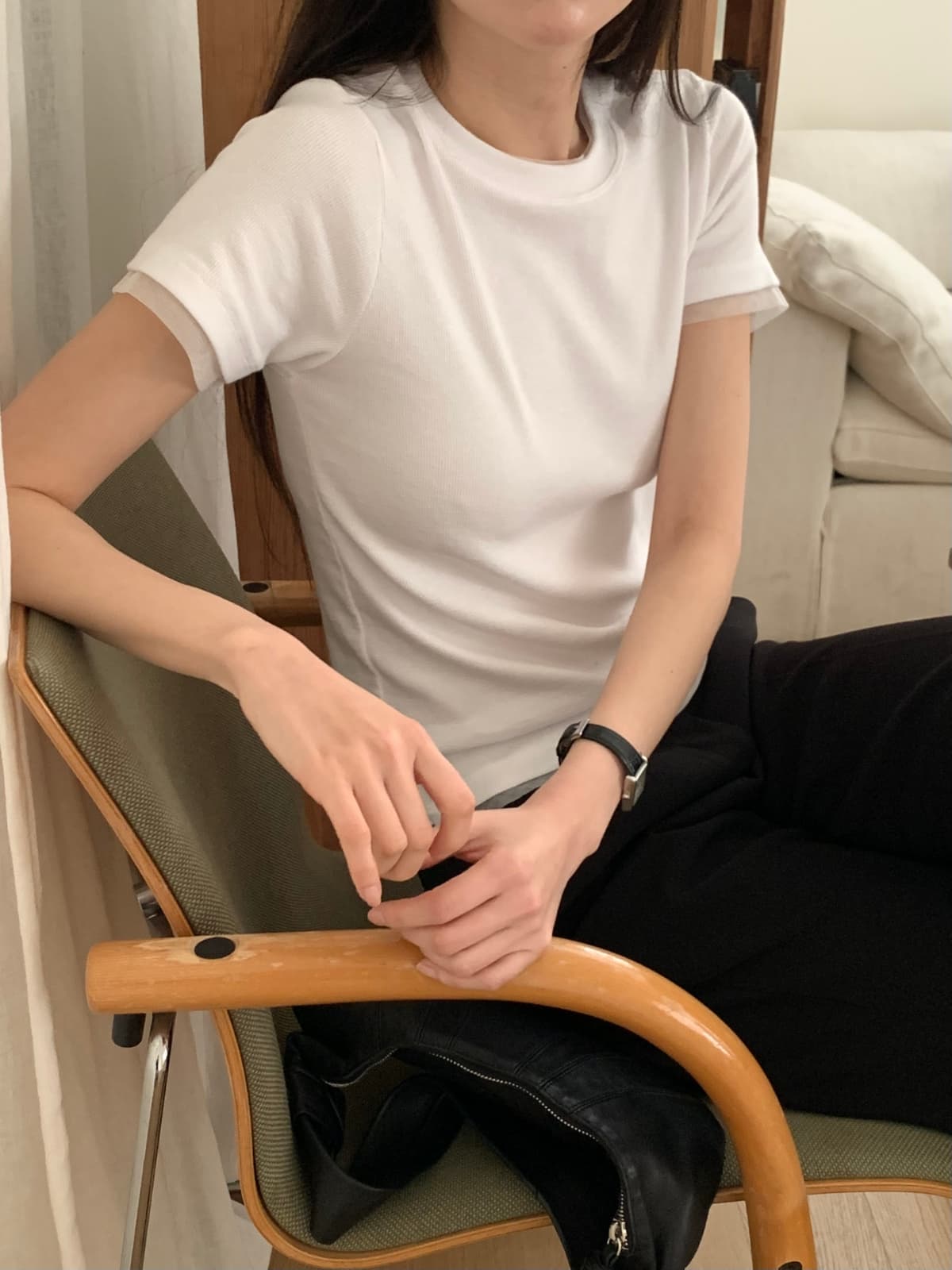 Sha Mei short-sleeve T-shirt - 이미지 1