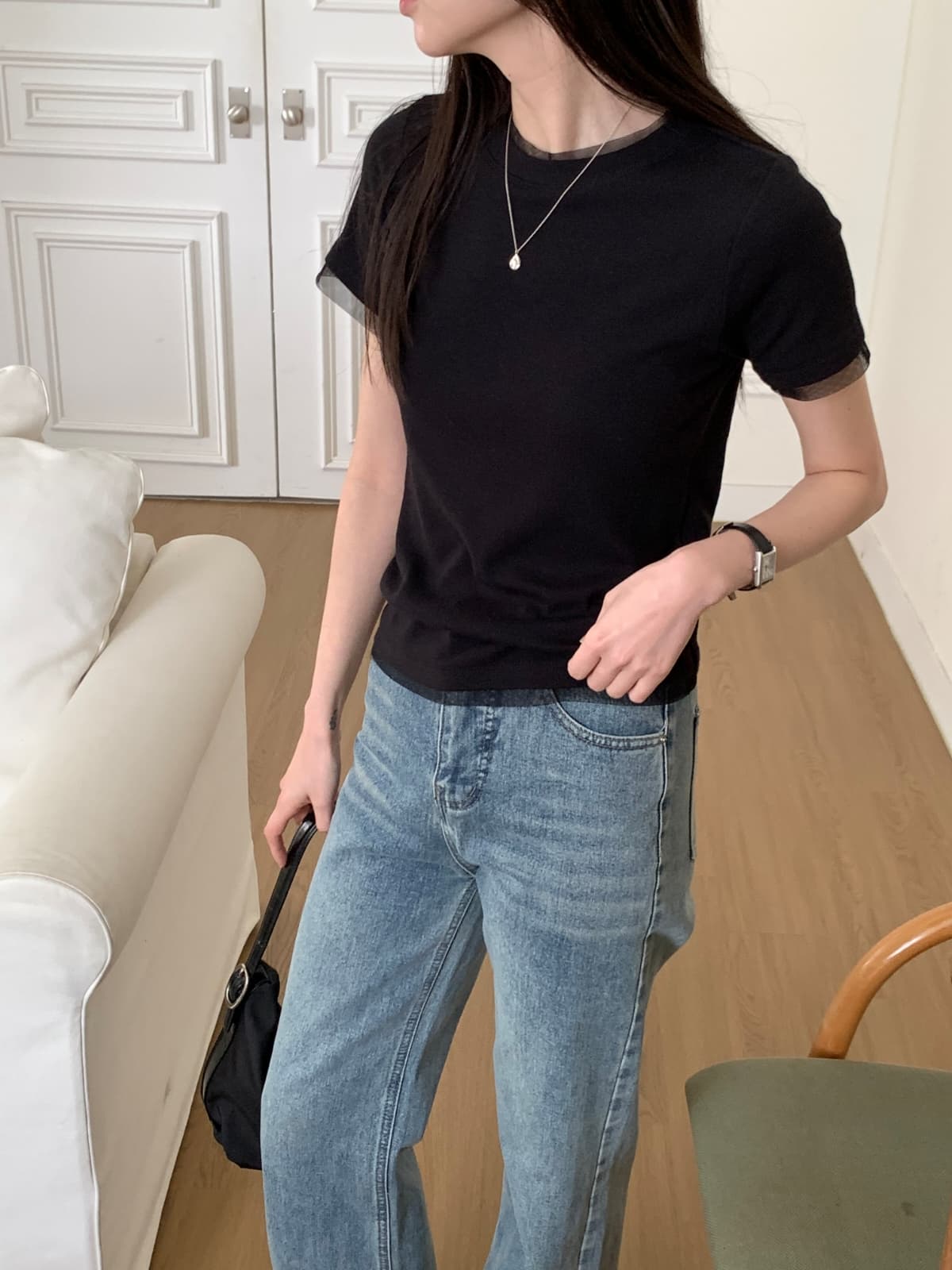 Sha Mei short-sleeve T-shirt - 이미지 11
