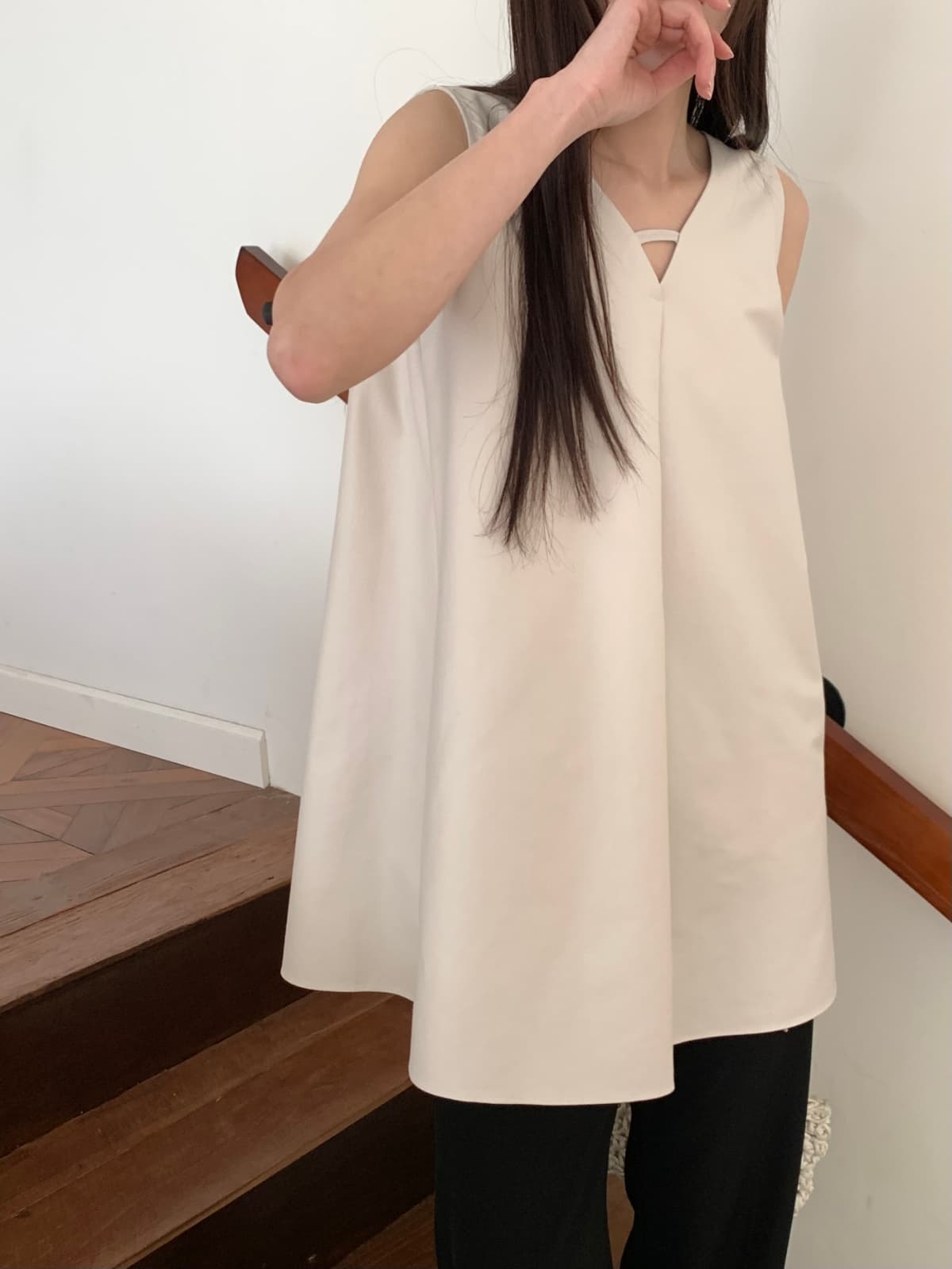 NARS sleeveless blouse - 이미지 10