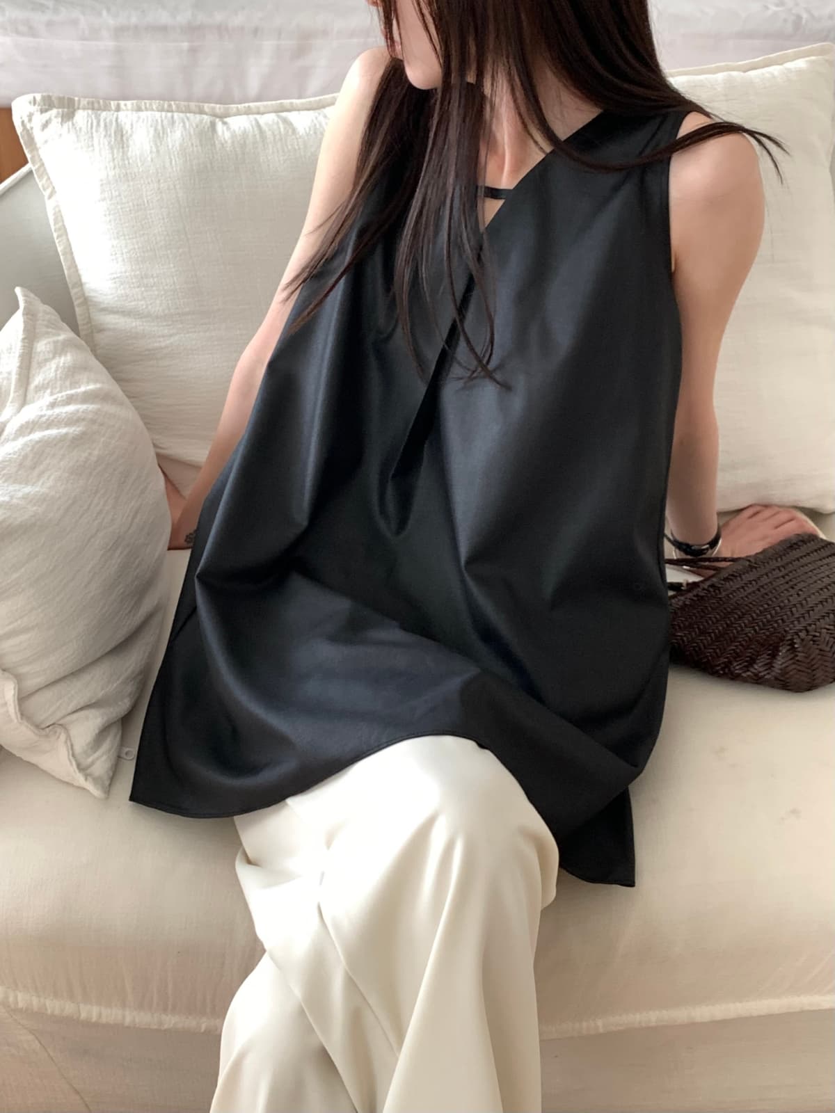 NARS sleeveless blouse - 이미지 3