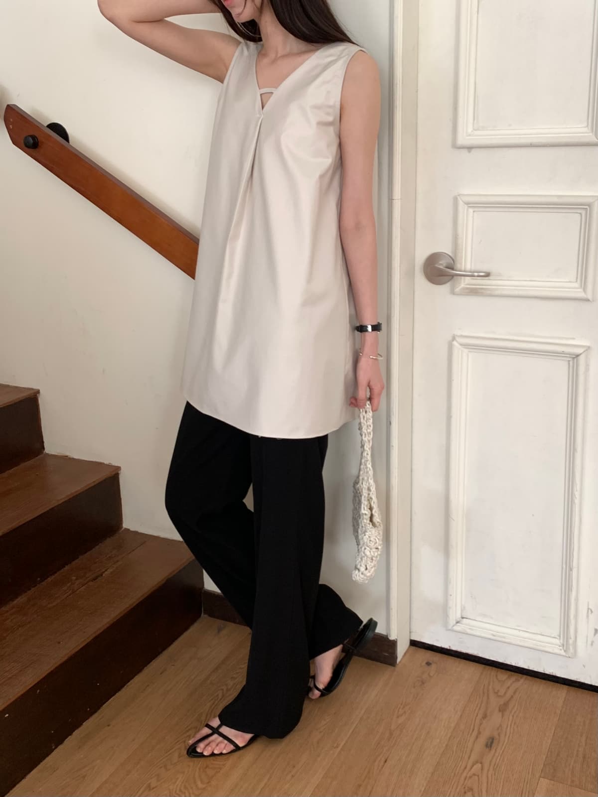NARS sleeveless blouse - 이미지 7