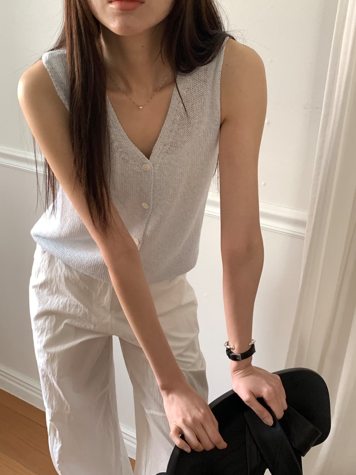 Hubble knit vest - 이미지 8