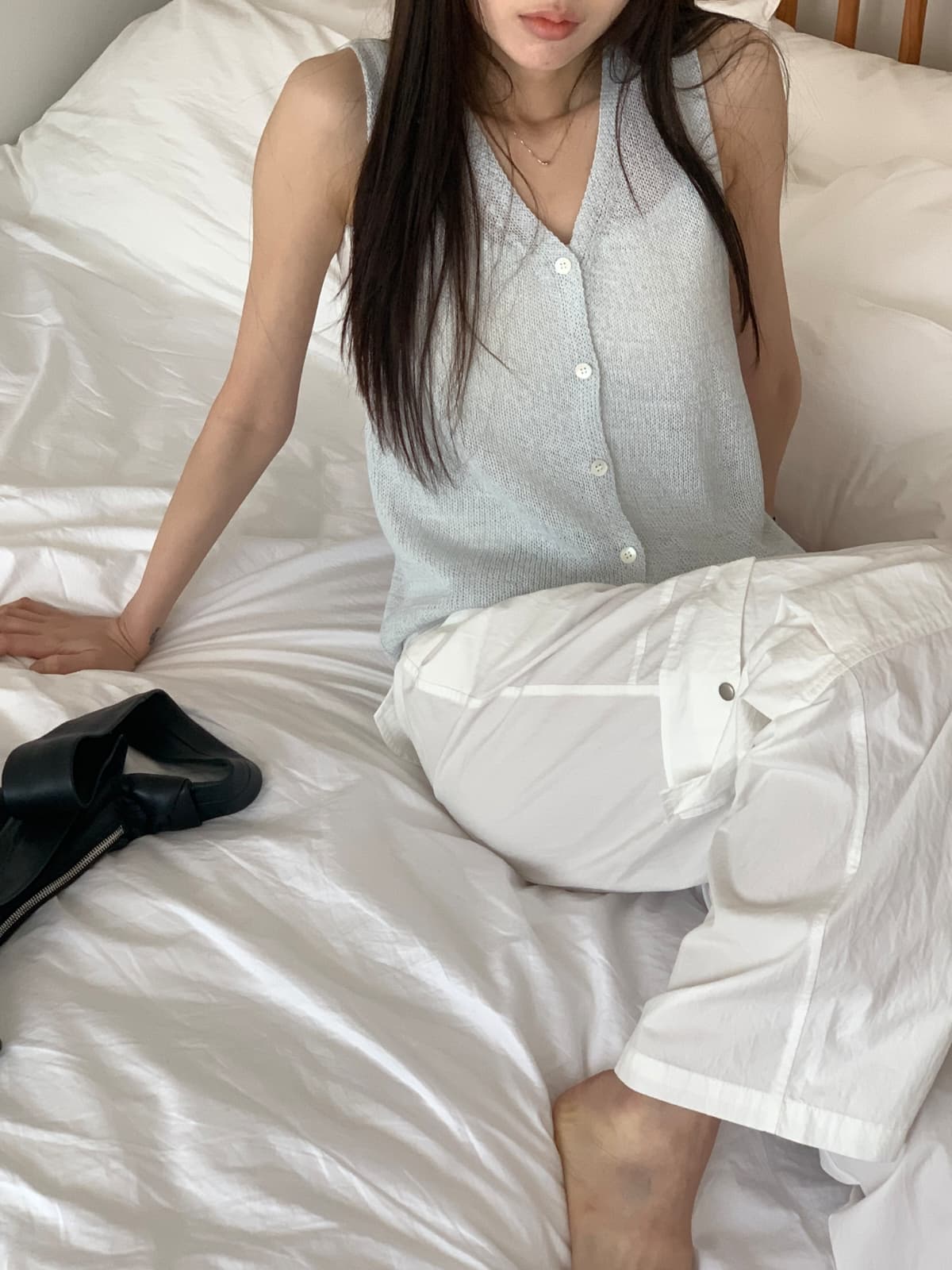 Hubble knit vest - 이미지 9